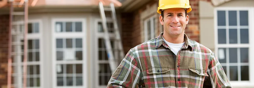 Local SEO results for a contractor website on a laptop
