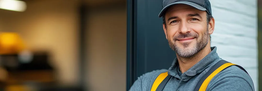 A friendly face from the crew is the kind of post that builds trust with homeowners