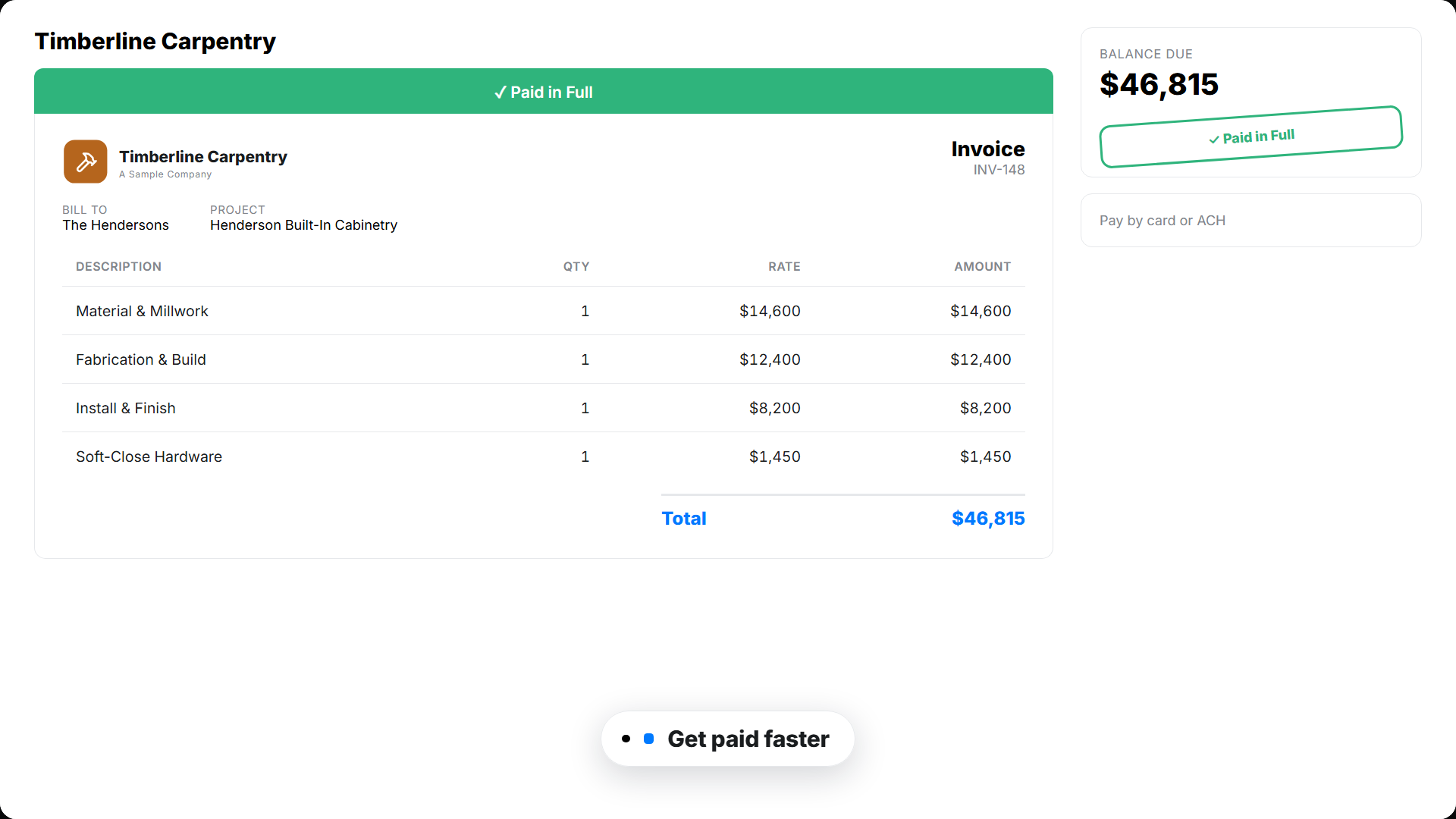 carpenter paid portal