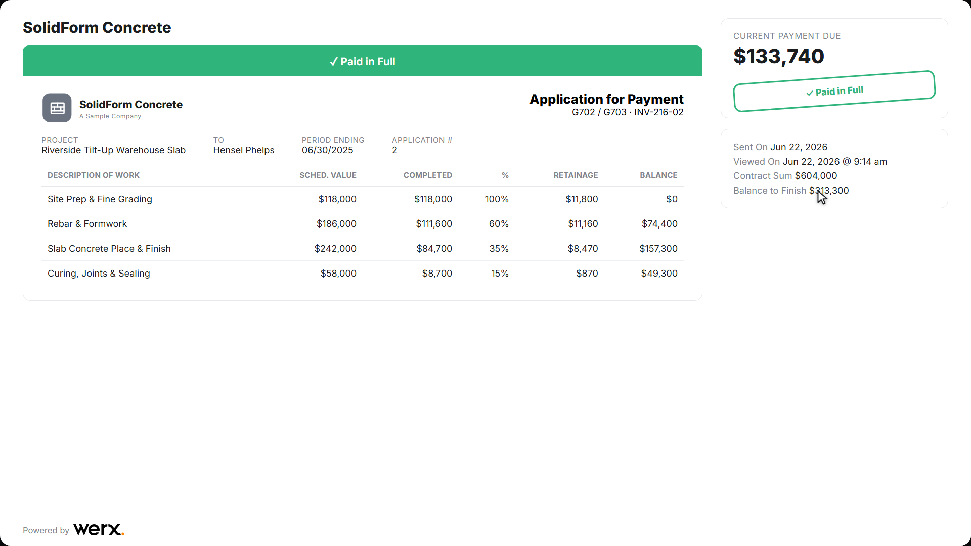 concrete aia paid portal