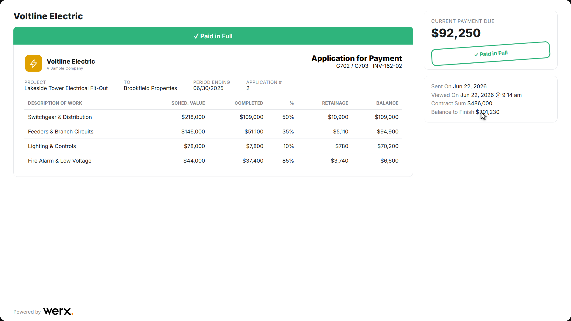 electrical aia paid portal