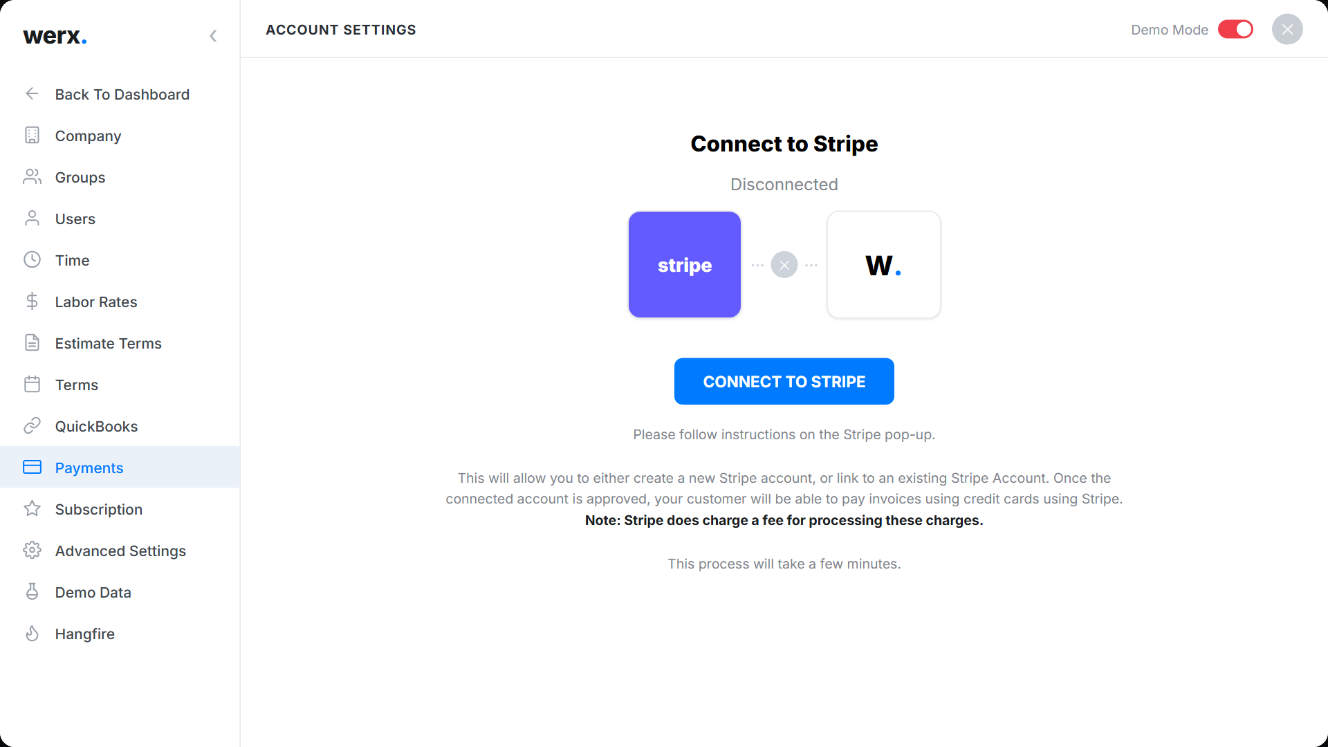 features payment processing stripe